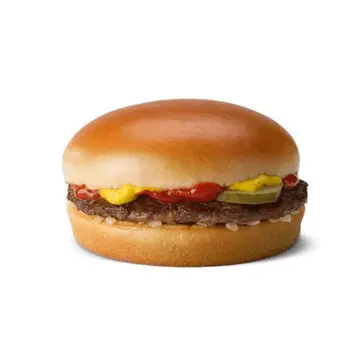 Hamburger at McDonald’s
