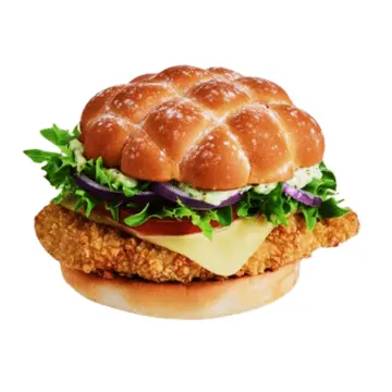 Crispy Chicken Italiano Burger at McDonald’s