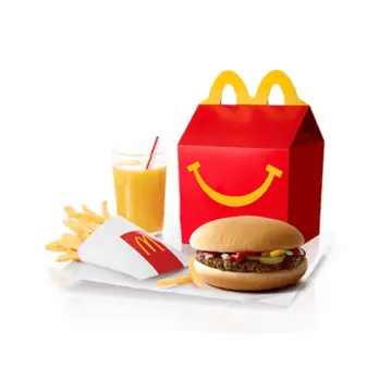 Hamburger Happy Meal at McDonald’s