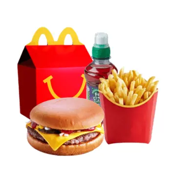 Cheeseburger Happy Meal at McDonald’s