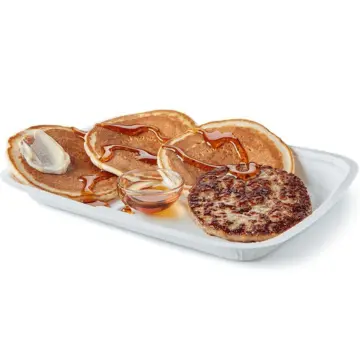 Pancake & Sausage with Syrup at McDonald’s