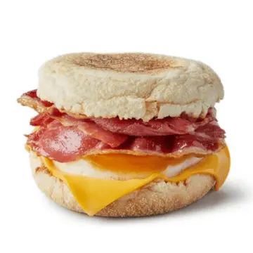 Double Bacon & Egg McMuffin at McDonald’s