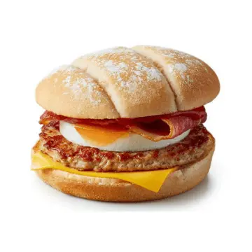Breakfast Roll with Brown Sauce at McDonald’s