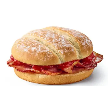 Bacon Roll with Tomato Ketchup at McDonald’s
