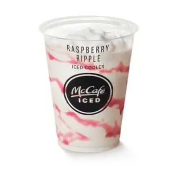 Raspberry Ripple Iced Cooler at McDonald’s