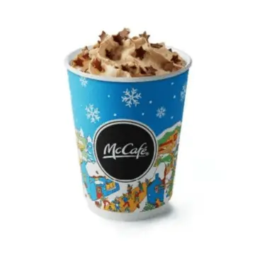 Galaxy Caramel Latte at McDonald’s