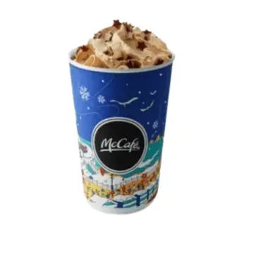 Galaxy Caramel Hot Chocolate at McDonald’s