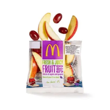 Apple & Grape Fruit Bag at McDonald’s