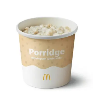 Porridge with Lyles Golden Syrup at McDonald’s