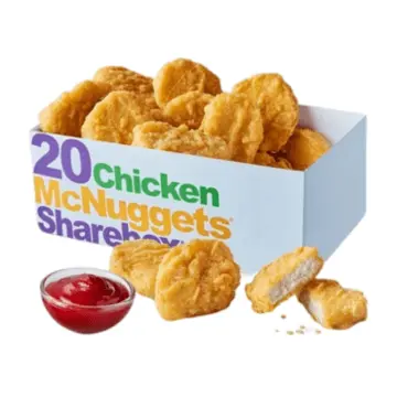 20 Chicken McNuggets Sharebox at McDonald’s